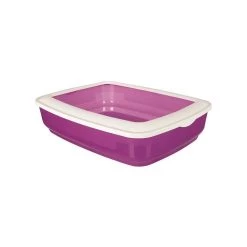 Le moins cher ❤️ Boucheron TRIXIE Bac a litiere Cisco avec rebords - 38x11x50 cm - Pour chat ✨