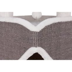 Le moins cher ⌛ Trixie Arbre à chat tour Arma 38 x 38 x 98 cm de hauteur couleur gris et blanc. 😉 -Promos Chat Boutique 4011905444277 4