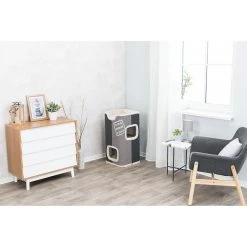 Grosses soldes ❤️ Trixie arbre à chat Cat Tower Jorge, dimensions: 40 x 40 x 78 cm pour chat. 👍 -Promos Chat Boutique 4011905449579 6