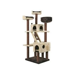 Sortie 👍 Boucheron TRIXIE Arbre a chat Felicitas - Beige et brun - Pour chat 🛒