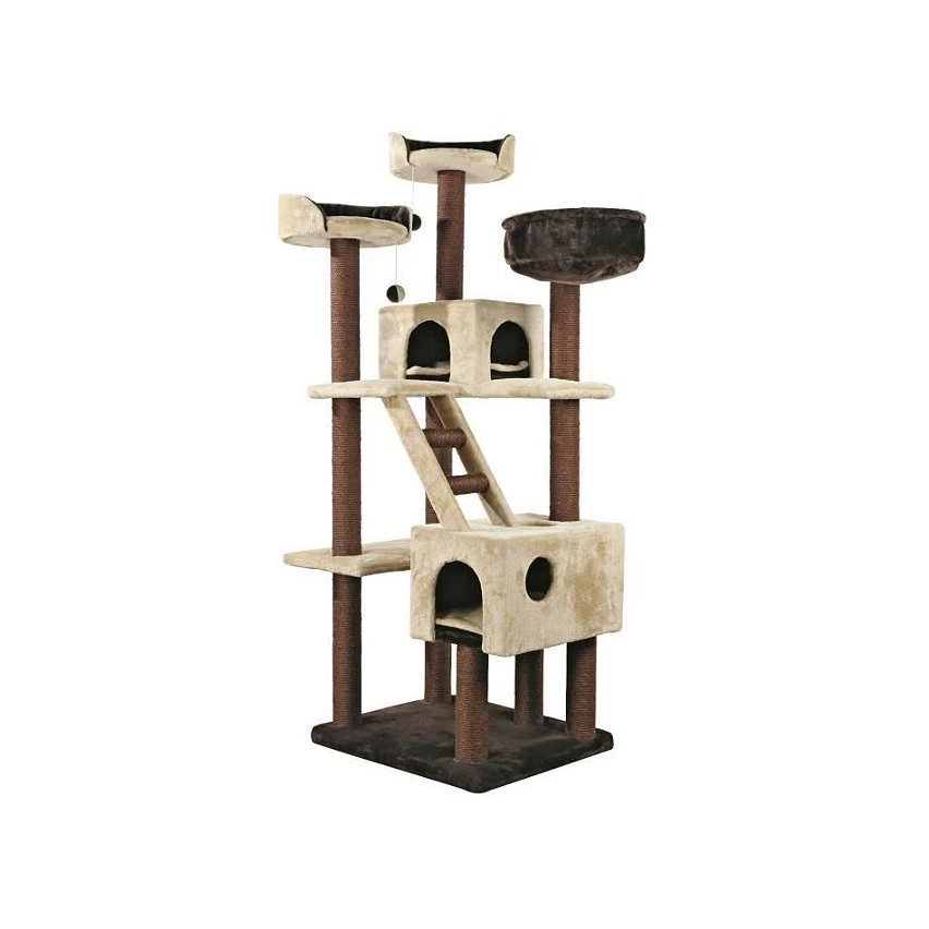 Sortie 👍 Boucheron TRIXIE Arbre a chat Felicitas - Beige et brun - Pour chat 🛒 1 Sortie 👍 Boucheron TRIXIE Arbre a chat Felicitas - Beige et brun - Pour chat 🛒