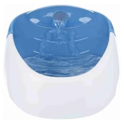 Meilleur prix 😍 Trixie 1 Litre, Distributeur automatique d'eau, fontaine, Duo Stream,pour vos animaux. 🎉 -Promos Chat Boutique 4047974244623 6