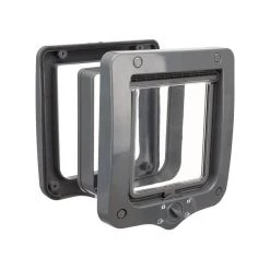 Offres ⌛ Boucheron Chatiere - 4 positions - Avec tunnel - 20 × 22 cm - Gris 🥰