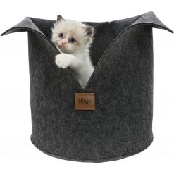 Top 10 ✨ Trixie Lit Luise en feutre (polyester) Dimensions: ø 30 cm. pour chat 😀