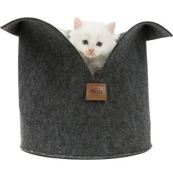 Top 10 ✨ Trixie Lit Luise en feutre (polyester) Dimensions: ø 30 cm. pour chat 😀 -Promos Chat Boutique 4057589374301 4