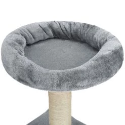 Meilleure vente 🎁 Tectake Arbre à chat LILOU 165 cm - gris ⌛ -Promos Chat Boutique 4061173017307 4