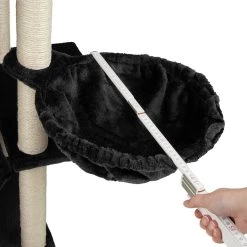 Top 10 🧨 Tectake Arbre à chat LILOU 165 cm - noir ✨ 9 Top 10 🧨 Tectake Arbre à chat LILOU 165 cm - noir ✨ -Promos Chat Boutique 4061173017321 3