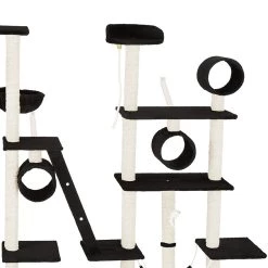 Promo 🎉 Tectake Arbre à Chat Snooky 261 cm - noir ⭐ -Promos Chat Boutique 4061173126016 3