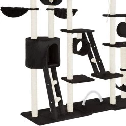 Promo 🎉 Tectake Arbre à Chat Snooky 261 cm - noir ⭐ -Promos Chat Boutique 4061173126016 4