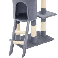 Meilleure vente ⭐ Tectake Arbre à chat DOMINIQUE 142 cm - gris ⌛ 9 Meilleure vente ⭐ Tectake Arbre à chat DOMINIQUE 142 cm - gris ⌛ -Promos Chat Boutique 4260397656396 5