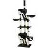 Top 10 ⭐ Tectake Arbre à chat HANSI 260 cm - noir/blanc ⌛