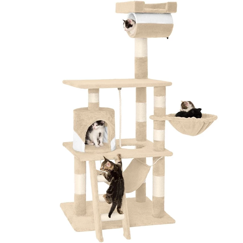 Les meilleures critiques de 🥰 Tectake Arbre à Chat STOKELEY 141 cm - beige/blanc ⭐ 3 Les meilleures critiques de 🥰 Tectake Arbre à Chat STOKELEY 141 cm - beige/blanc ⭐ – Image 3