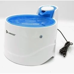Tout neuf ✨ Flamingo Fontaine, BELLAGIO 2 litres, pour chiens et chats, couleur bleu. 🥰 -Promos Chat Boutique 5400585095845 6
