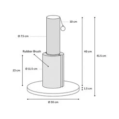 Le moins cher 🥰 Flamingo Arbre a chat SNO 1. ø 30 x 41.5 cm .pour chat. 😍 -Promos Chat Boutique 5400585109290 3
