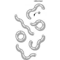 Meilleure vente 😉 Flamingo Tunnel MOGGY jeu pour chat ø 38.5 cm x 7 cm x 7.7 cm. rose. 🎁 -Promos Chat Boutique 5400585118575 5