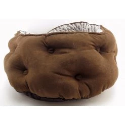 Tout neuf 🛒 Flamingo Coussin rond ø 45 x 24 cm Snoozzy couleur brun pour chat 🧨 -Promos Chat Boutique 5400585126525 3