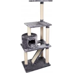 Promo 🎁 Flamingo Arbre a chat FORZA gris 60 x 40 x 151.5 cm de hauteur 🔔