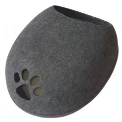 Sortie ✨ Flamingo Panier Chizmo en feutre gris 39 x 48 x 24 cm pour chat ✔️ -Promos Chat Boutique 5400585164725 3