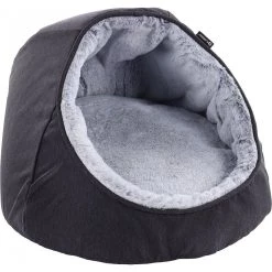 Acheter 😀 Flamingo Coussin igloo DORSA noir. ø 40 x 36 cm. pour chats. 🌟