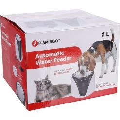 Acheter 🔔 Flamingo Fontaine sensor Adriana noir 2 litres pour chat et chien. 🛒 -Promos Chat Boutique 5400585176827 6