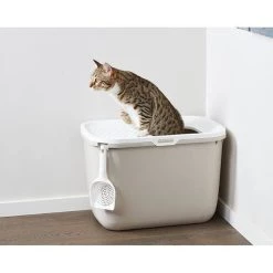 Les meilleures critiques de 🎁 Vadigran SAVIC Maison de toilette Hop In - 58x39x40cm - Moka - Pour chat 🎁 -Promos Chat Boutique 5411388201814 5