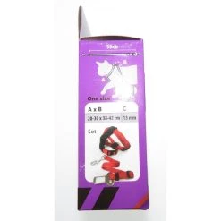 Nouveau ⌛ Flamingo Harnais de Sécurité + laisse. Rouge. 15 mm .pour Chat. 😍 -Promos Chat Boutique 5415245239002 5