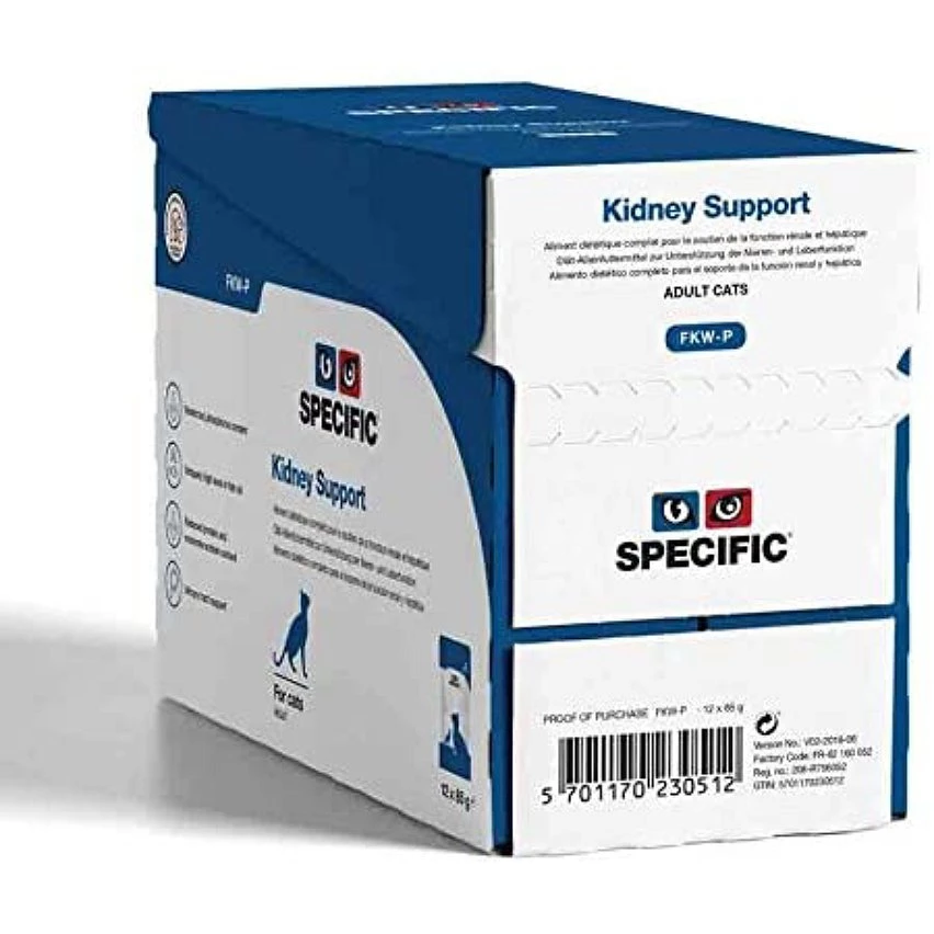Meilleure vente 🛒 SPECIFIC Sachet FKW-P ? Kidney Support - 12 x 85g 🤩 2 Meilleure vente 🛒 SPECIFIC Sachet FKW-P ? Kidney Support - 12 x 85g 🤩 – Image 2