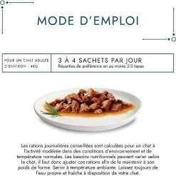 Bon marché ❤️ Secret de Gourmet Gourmet - Les Filettines en Sauce Chat Adulte Lot 4x85g ✔️ -Promos Chat Boutique 7613035826915 4