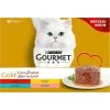 Sortie 🎉 Secret de Gourmet Gourmet Cœur Fondant Pâtée chat adulte : Bœuf, Poulet, Thon, Saumon - 12x85g 🔥