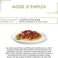 Coupon ✨ Secret de Gourmet Gourmet Régal de Sauces pour chat adulte Bœuf, Poulet, Saumon, Thon 12x85g 😉 -Promos Chat Boutique 7613036705165 4