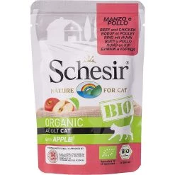 Coupon 😀 Sachet Fraicheur Bio pour chat Schesir - Pack 16 sachets 85g 🎁 -Promos Chat Boutique 8005852144201 5