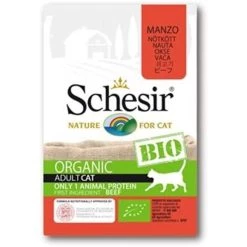 Coupon 😀 Sachet Fraicheur Bio pour chat Schesir - Pack 16 sachets 85g 🎁 -Promos Chat Boutique 8005852144409 3