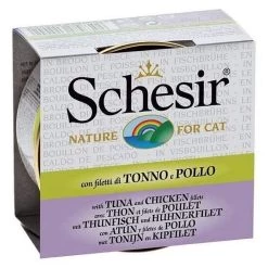 Tout neuf 🌟 Patee pour chat avec Bouillon - Schesir - Boite 70g 😀