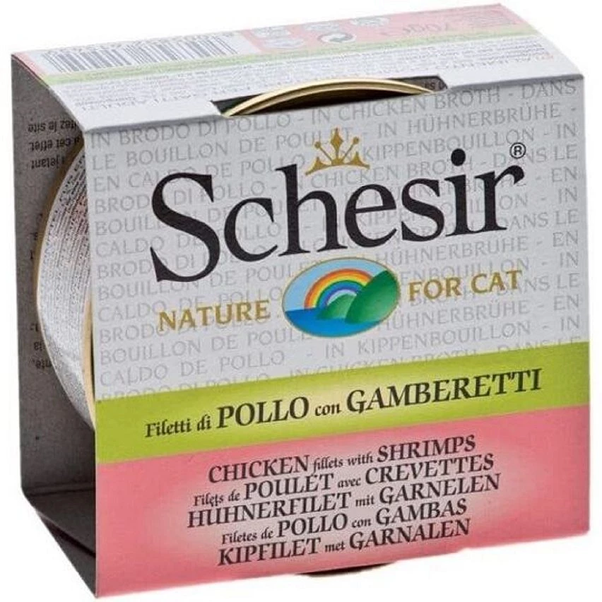 Grosses soldes ✨ Patee pour chat avec Bouillon - Schesir - Boite 70g 🥰 1 Grosses soldes ✨ Patee pour chat avec Bouillon - Schesir - Boite 70g 🥰