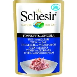 Tout neuf 🛒 Patée en Sachet Humide Schesir pour Chat 50 g - PACK 30 🌟