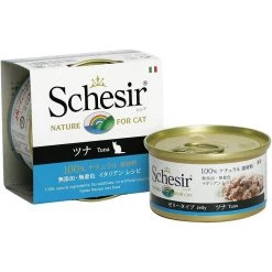 Remise 👏 Patee pour chat en gelée - Schesir - Boite 85g ✔️