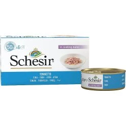 Offres ❤️ Pâtée Schesir pour chat avec bouillon - Multipack 6 boîtes x 50 g 🎉
