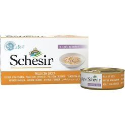 Offres 🔔 Pâtée Schesir pour chat avec bouillon - Multipack 6 boîtes x 50 g 🤩
