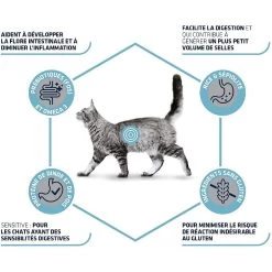Bon marché 👏 ADVANCE Veterinary Diets - Croquette pour Chat Gastroenteric Sensitive - 1,5kg ✨ -Promos Chat Boutique 8410650215037 4