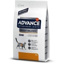 Meilleure vente 💯 ADVANCE Veterinary Diets - Croquette pour Chat Weight Balance - 8kg 🎉