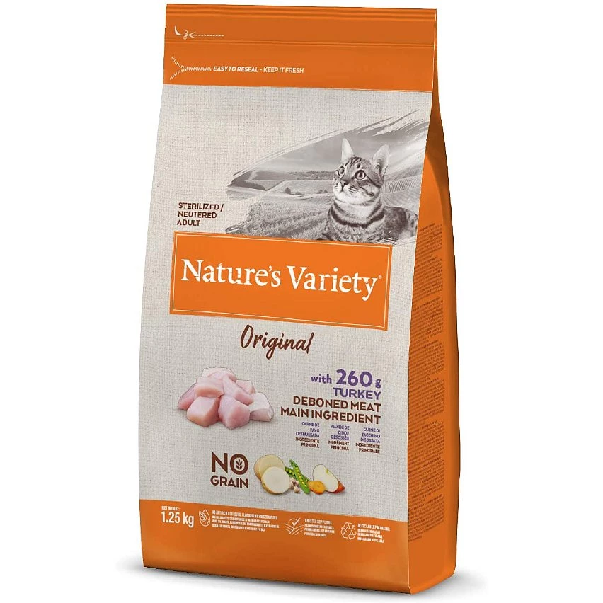 Vente flash 👍 Nature's Variety - Croquette Orignal Stérilisé pour Chat Adult - Thon 🎉 1 Vente flash 👍 Nature's Variety - Croquette Orignal Stérilisé pour Chat Adult - Thon 🎉