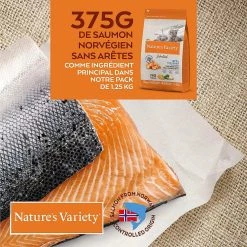 Remise 🛒 Nature's Variety - Croquette Selected pour Chat Adult - Saumon 🤩 9 Remise 🛒 Nature's Variety - Croquette Selected pour Chat Adult - Saumon 🤩 -Promos Chat Boutique 8410650271798 4