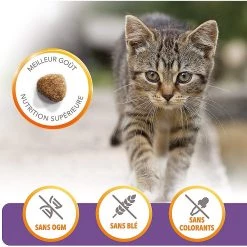 Les meilleures critiques de 🌟 Croquette IAMS - Vitality Chaton - Poulet 🛒 -Promos Chat Boutique 8710255150055 4