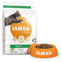 Promo ⭐ Croquette IAMS - Vitality Chat Adult - Agneau - 1,5kg 💯