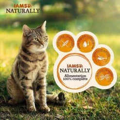 Acheter 😉 Sachets IAMS Naturally - Terre et Mer - 12 x 85g 😍 -Promos Chat Boutique 8710255161792 4