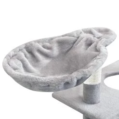Meilleure vente ⌛ vidaXL Arbre à chat avec griffoirs en sisal 150 cm Gris 🎉 -Promos Chat Boutique 8718475522867 4