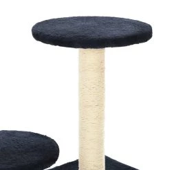 Acheter 👍 vidaXL Arbre à chat avec griffoirs en sisal 60cm Bleu foncé 🥰 -Promos Chat Boutique 8718475598282 5