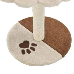 Nouveau 🎉 vidaXL Arbre à chat avec griffoir en sisal 40 cm Beige et Marron 🛒 -Promos Chat Boutique 8718475598503 4