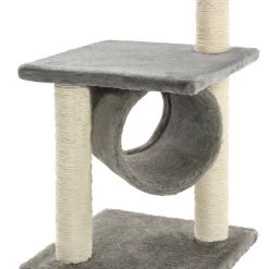 Nouveau 🔥 vidaXL Arbre à chat avec griffoirs en sisal 65 cm Gris 😉 -Promos Chat Boutique 8718475598534 4