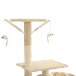Acheter ❤️ vidaXL Arbre à chat avec griffoirs en sisal 230-250 cm Beige 🌟 -Promos Chat Boutique 8718475600190 4